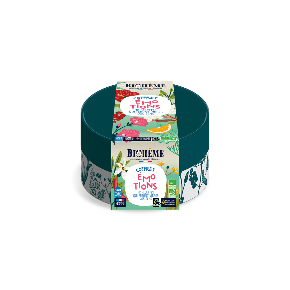 Coffret Infusions Emotions bio