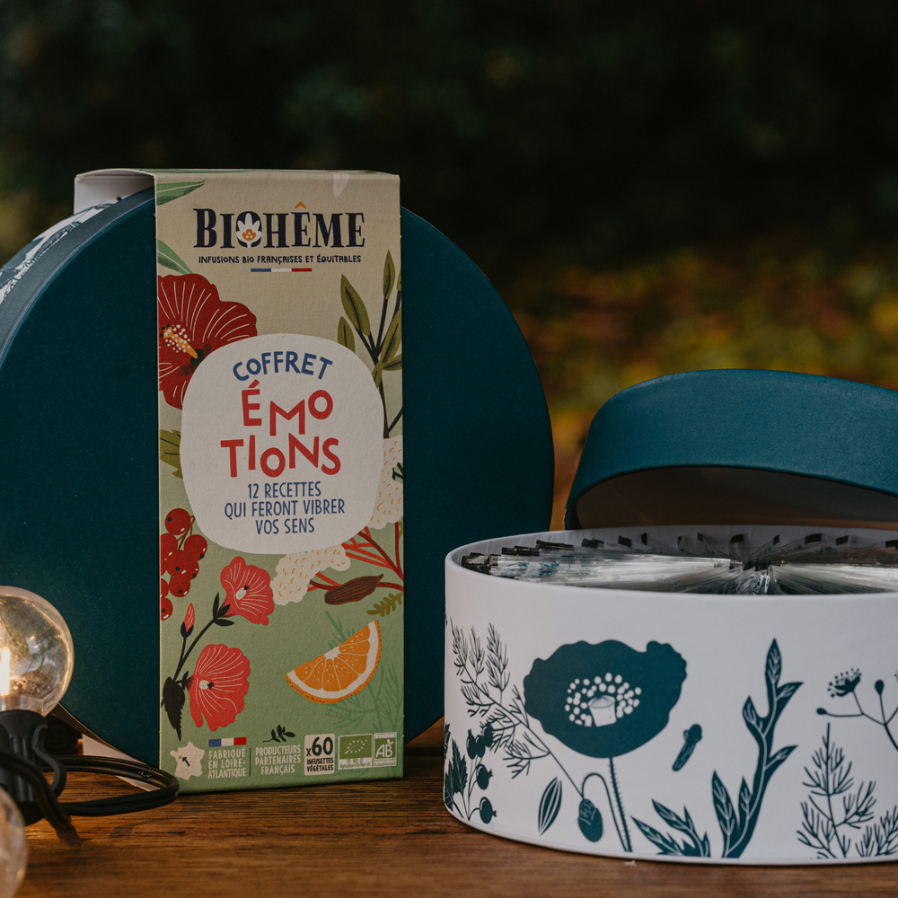 Coffret Infusions Emotions bio